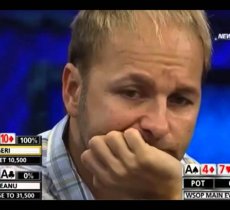 Playing good poker is about making as few mistakes as possible